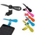 Portable Super Mute Micro USB Cooler Mini Fan For Android Phone